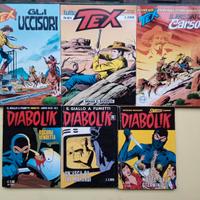 Centinaia di fumetti disponibili da 25 a 60 cent.