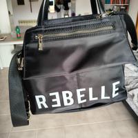 borsa Rebelle nera nylon