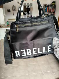 borsa Rebelle nera nylon