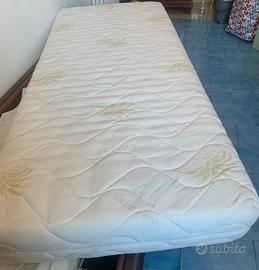 Materasso singolo in aloe vera sfoderabile