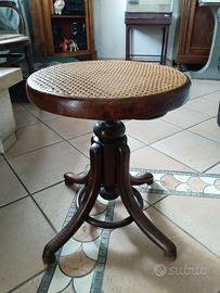 Sgabello da pianoforte girevole 