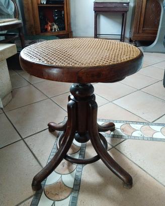 Sgabello da pianoforte girevole 