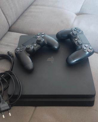 PS4 Slim 500 GB + 2 Controller DualShock 4