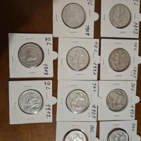 lotto monete argento regno d'Italia 