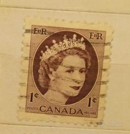 Canada Queen Elisabeth II 1956