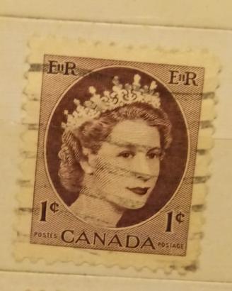 Canada Queen Elisabeth II 1956