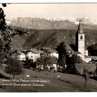 Cartolina San Genisio Atesino Anni 50