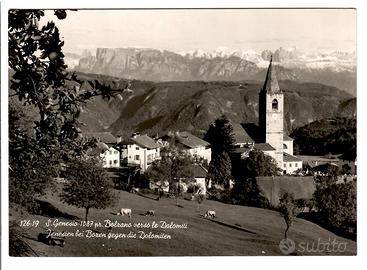 Cartolina San Genisio Atesino Anni 50