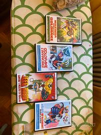 4 dvd GOLDRAKE JEEG ROBOT