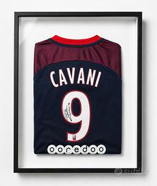 Maglia PSG Cavani autografata