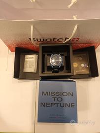 MOONSWATCH MISSION TO NEPTUNE FULL SET ORIGINALE 