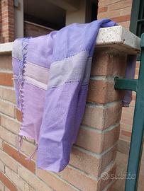 stola/sciarpa viola leggera 