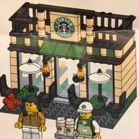 Lego set Starbucks