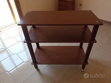 Porta televisione colore marrone
