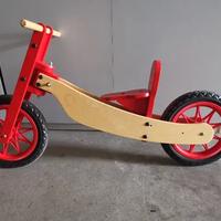 Balance bike in legno Baby moto