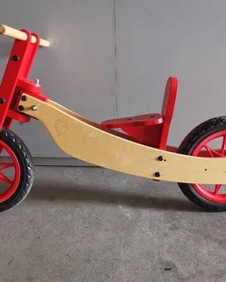 Balance bike in legno Baby moto