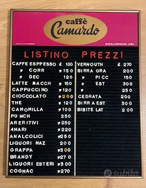 Listino prezzi Prezzario