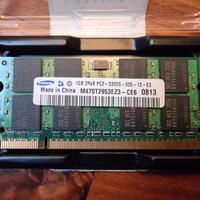 2x RAM Samsung DDR2 SO-DIMM 1GB PC2-5300S