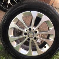 Cerchi lega Mercedes originali 17’’ con pneumatici