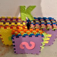 Tappeto puzzle bambino/a