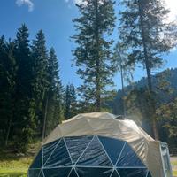 glamping, cupola geodedica 