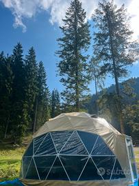 glamping, cupola geodedica 