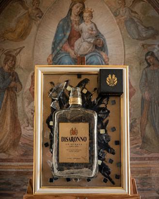 QUADRO VINTAGE BOTTIGLIA AMARETTO DI SARONNO