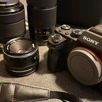 SONY ALPHA 7ii + 3 obiettivi  **PREZZO RIBASSATO**