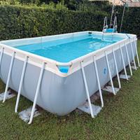 Piscina intex 2x4 con filtro a sabbia
