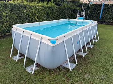 Piscina intex 2x4 con filtro a sabbia
