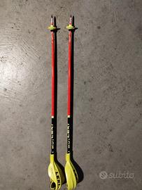 Bastoncini Leki 110 cm con paramani