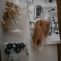 Modellino fiat campagnola carabinieri kit montaggi