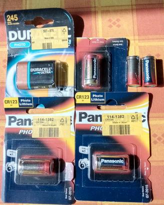 Batterie per fotocamere