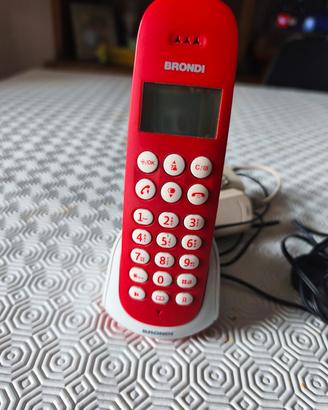 Cordless telefono Brondi
