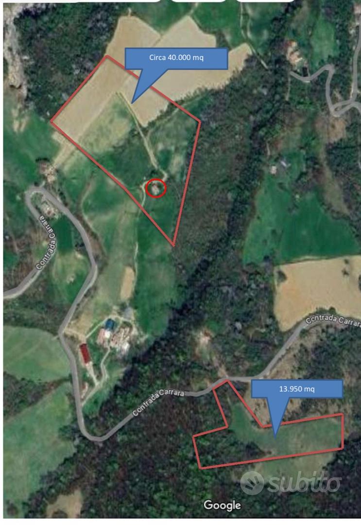 Rustico in pietra e 5 ettari di terreno - Vista 5