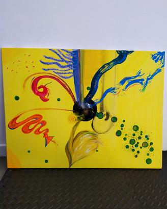 Quadro originale "Impattanza d'Amore" 80x60