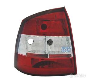 FANALI OPEL ASTRA G 3P 5P 97-04 ROSSO BIANCO