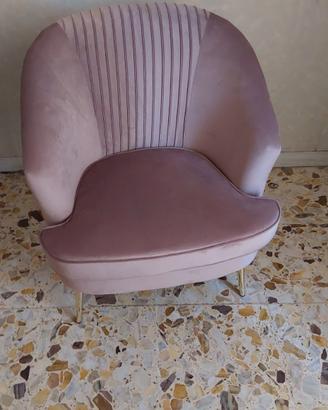 Poltrona velluto