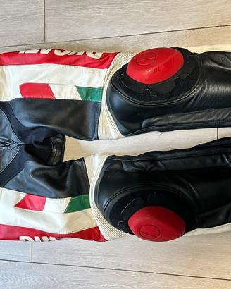 Pantaloni moto in pelle Ducati dainese taglia 54