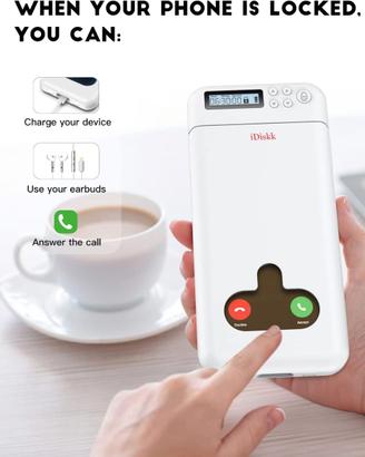 Scatola di Blocco Temporizzato per iPhone e Androi