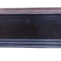 Cassapanca barocca piemontese in noce XVII sec.