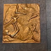 Salvatore Fiume - Bronzo e Oro 24 Kt - L'Angelo