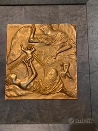 Salvatore Fiume - Bronzo e Oro 24 Kt - L'Angelo