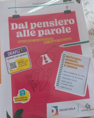 Dal pensiero alle parole A  ( nuovo)
