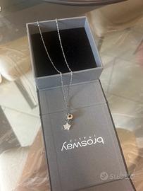 Collana Brosway in acciaio con pendente Stella
