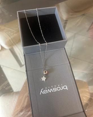 Collana Brosway in acciaio con pendente Stella