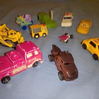 10 auto giocattolo modellini vari