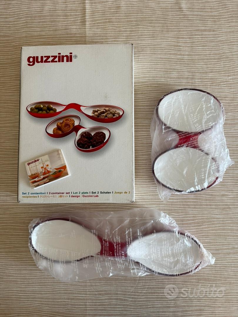 Guzzini Set 2 Contenitori Vintage Rosa - Porta Antipasti E Snack, Made In Italy, Design Anni '50 Riutilizzabile - 4