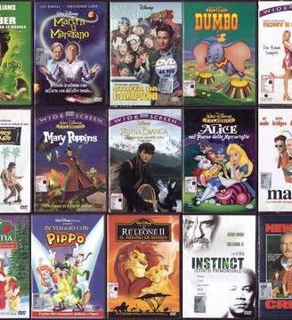 Dvd Disney - Warner Rari e Fuori Catalogo