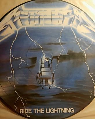 Metallica- Ride The Lightning picture disc